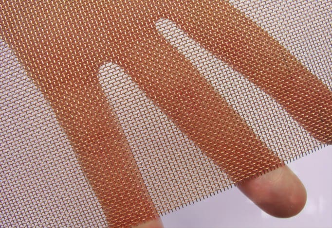 Copper Wire Mesh Panel